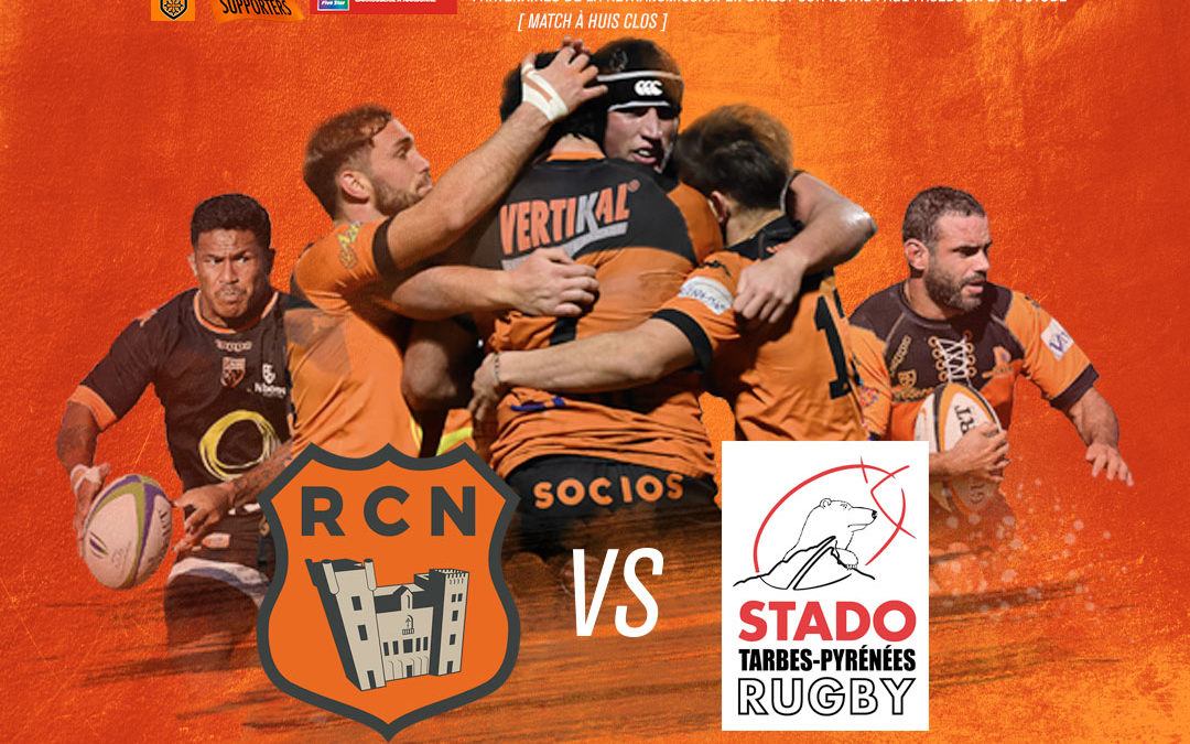 Lien retransmission du match RCN-TARBES dimance 11 avril 16h00