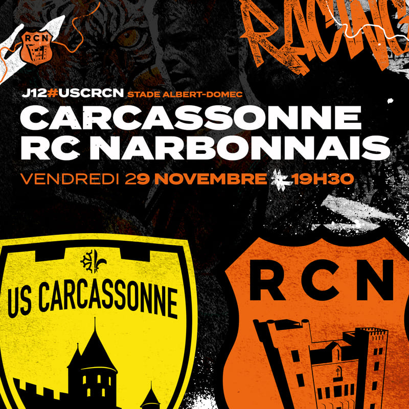 Affiche match USC-RCN