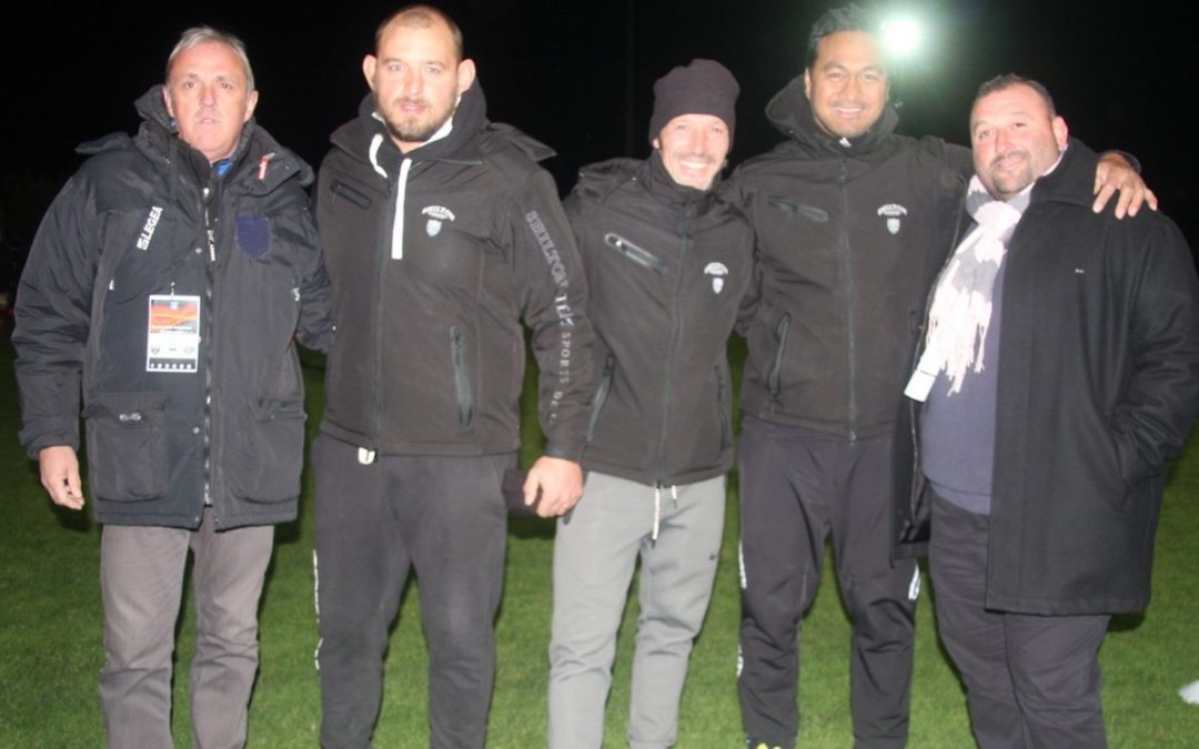 Les entraîneurs de l’ASOM présent pour le match !